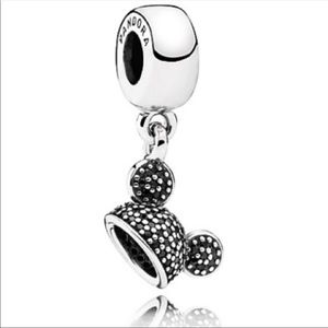 NWOT Pandora Disney Mickey Ears Hat